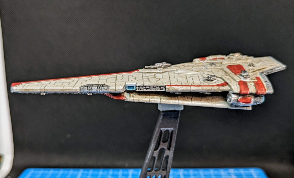 New Republic Nebula Star Destroyer for Star Wars Armada scale games 153mm