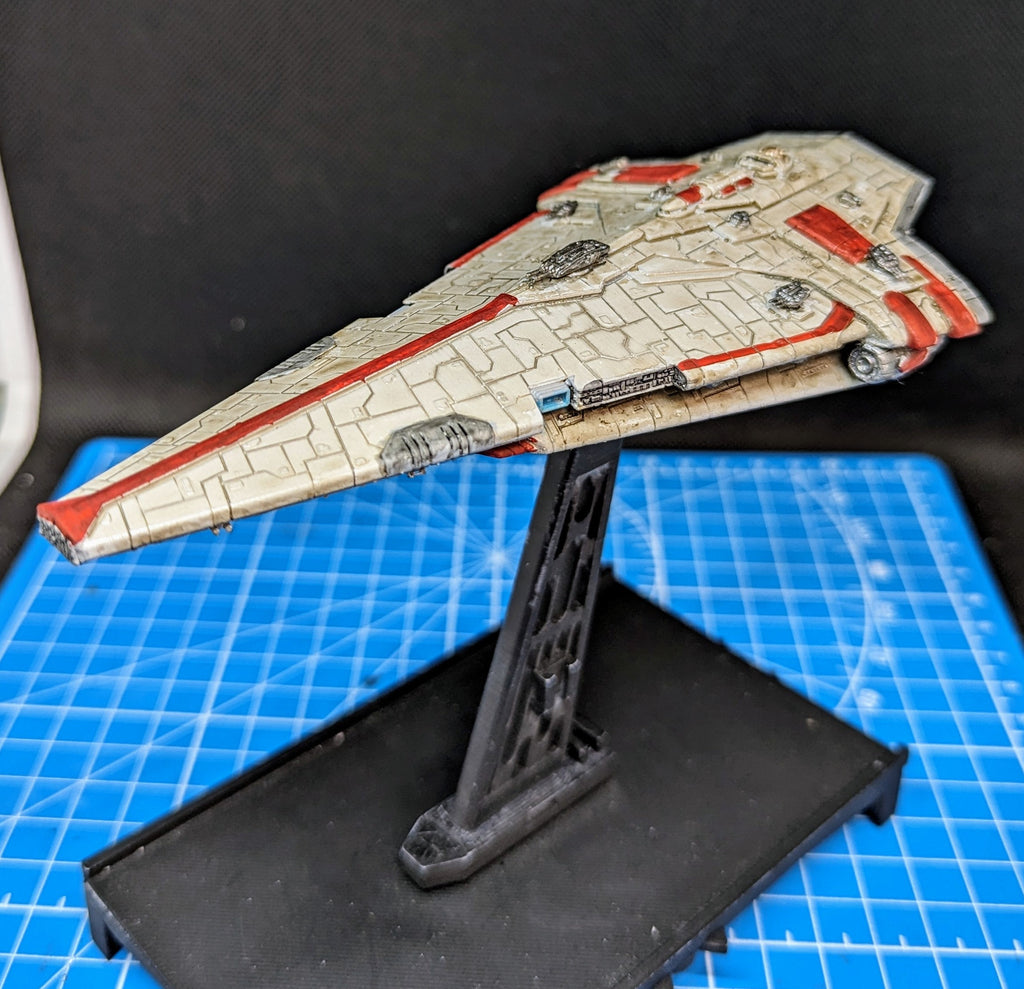 New Republic Nebula Star Destroyer for Star Wars Armada scale games 153mm