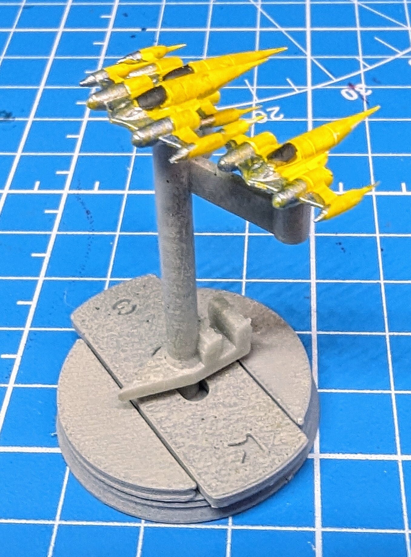 Naboo N2 Bomber squadron (6 fighters) for Star Wars Armada