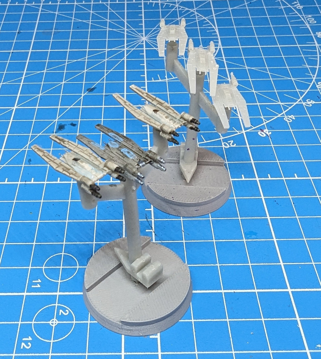 Rebel Alliance U-Wing Starfighter Squadron(6 fighters) for Star wars armada