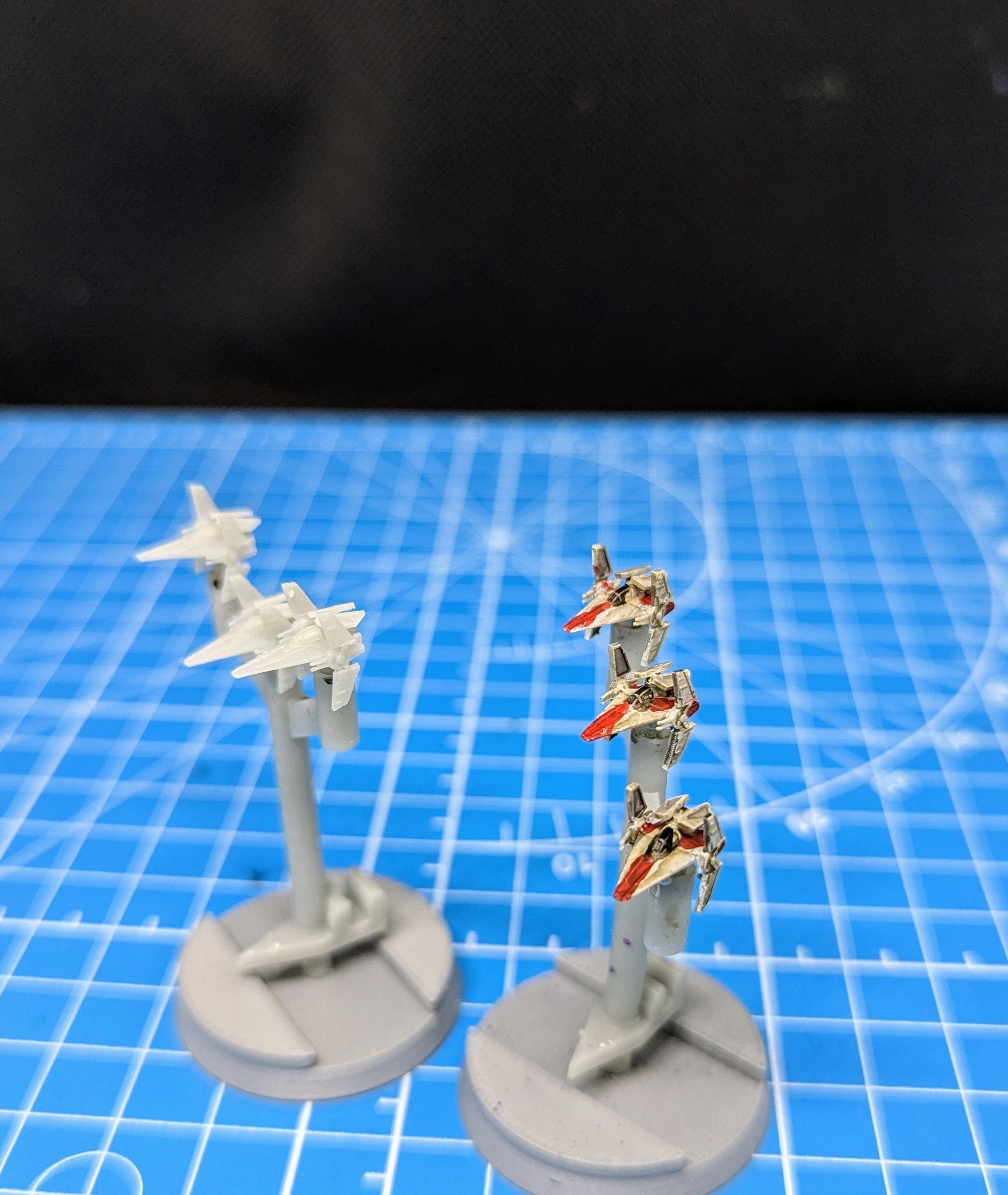 Republic Alpha-3 Nimbus-class V-Wing Starfighters (6) for Star Wars Armada or other miniatures games