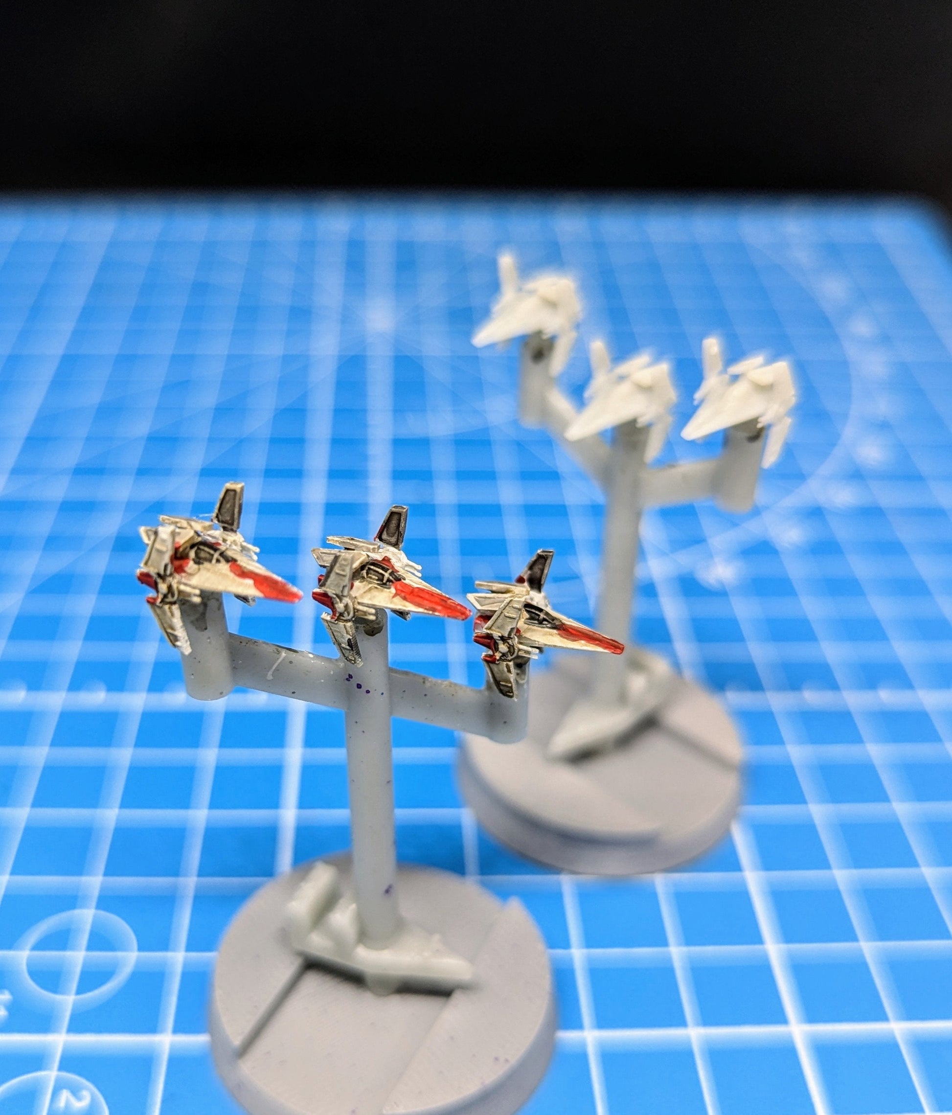 Republic Alpha-3 Nimbus-class V-Wing Starfighters (6) for Star Wars Armada or other miniatures games