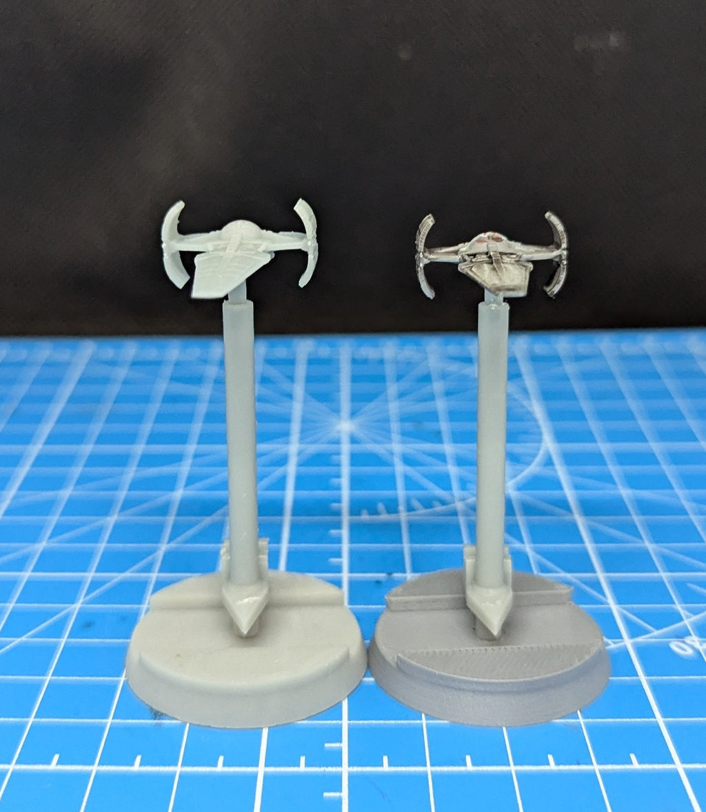 CIS Sith Infiltrator "Star Courier" wing (2 fighters) for Star Wars Armada or other miniatures games