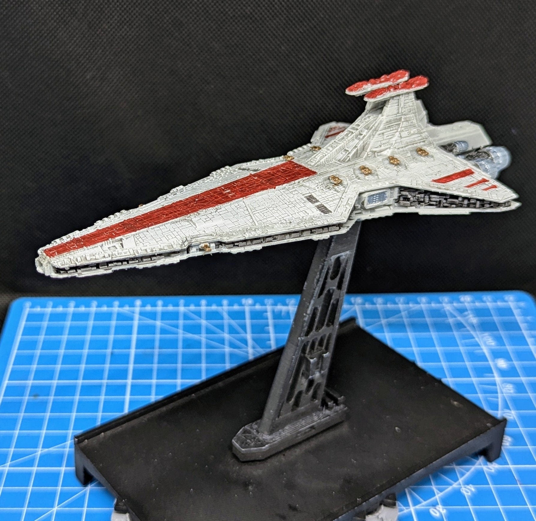 Republic Venator Star Destroyer proxy for Star Wars Armada 165mm