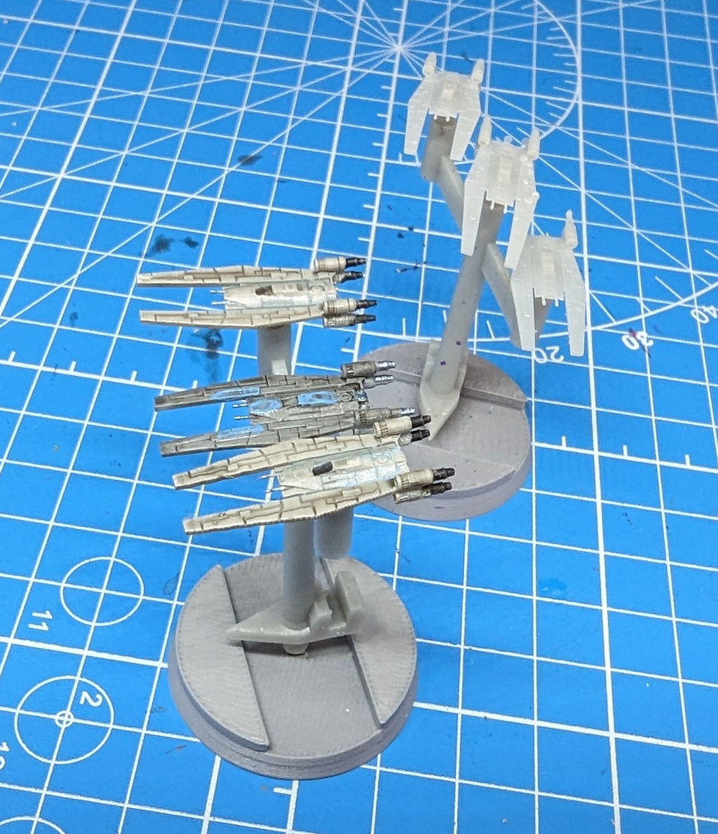 Rebel Alliance U-Wing Starfighter Squadron(6 fighters) for Star wars armada