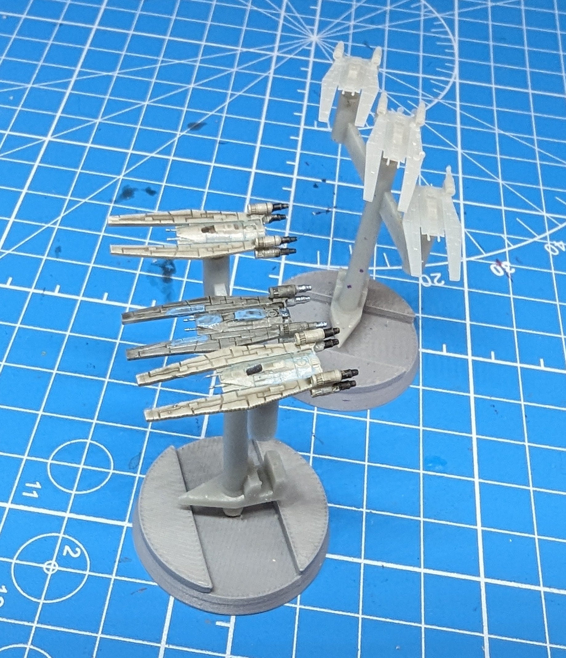 Rebel Alliance U-Wing Starfighter Squadron(6 fighters) for Star wars armada
