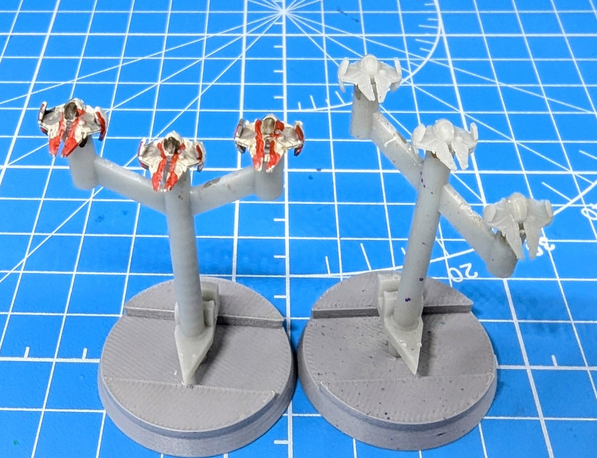 Republic Eta-2 Actis Interceptor Starfighters (6) for Star Wars Armada scale games