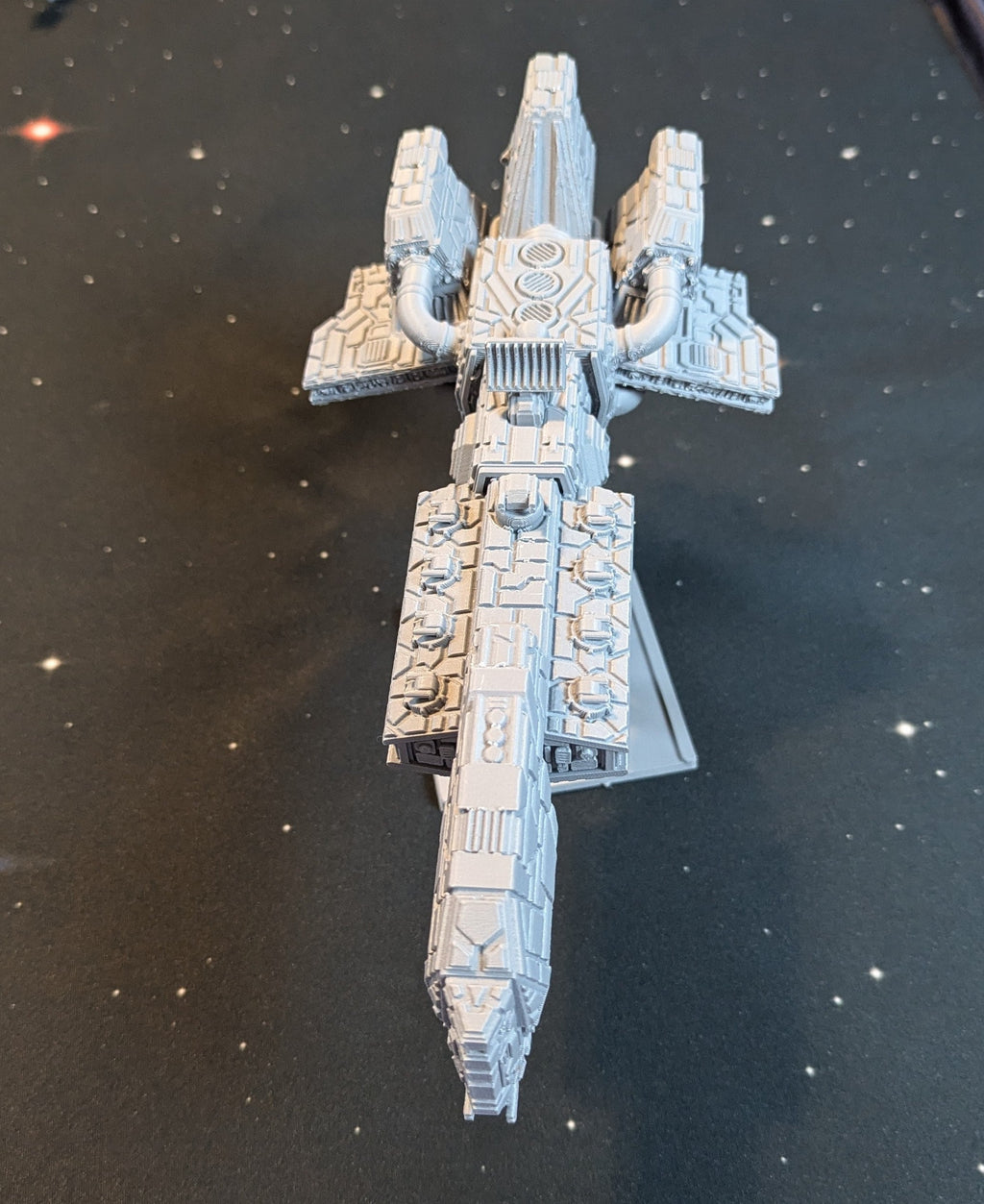 XW Xwing Epic scale Zann Consortium Crusader Corvette 293mm
