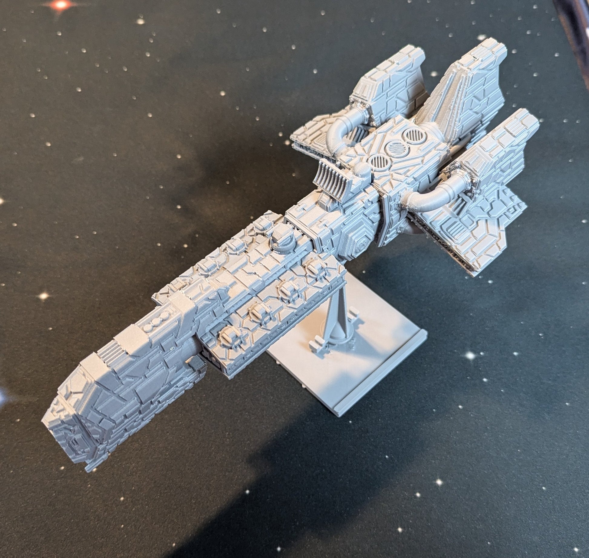 XW Xwing Epic scale Zann Consortium Crusader Corvette 293mm
