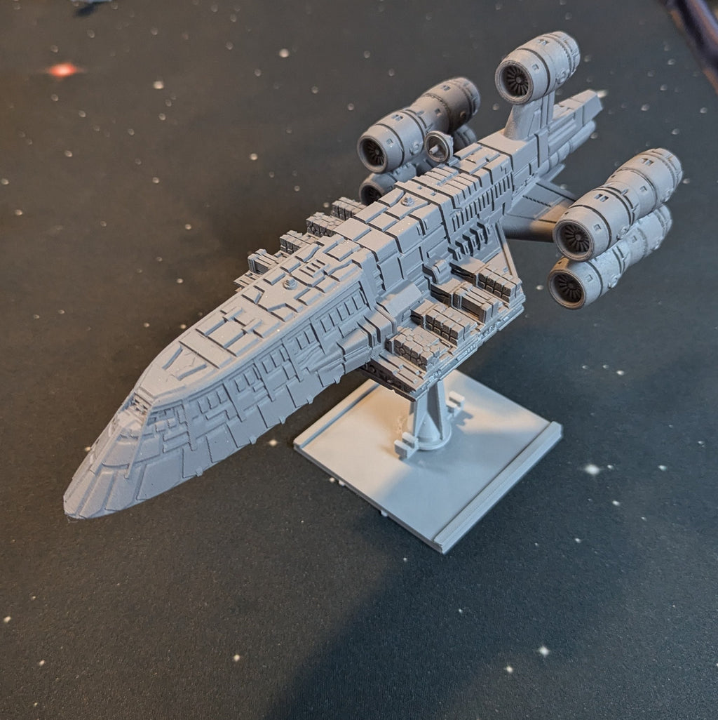 XW Xwing Epic scale Croc Gozanti Corvette 275.8mm for Star Wars X-Wing Minitaures Game