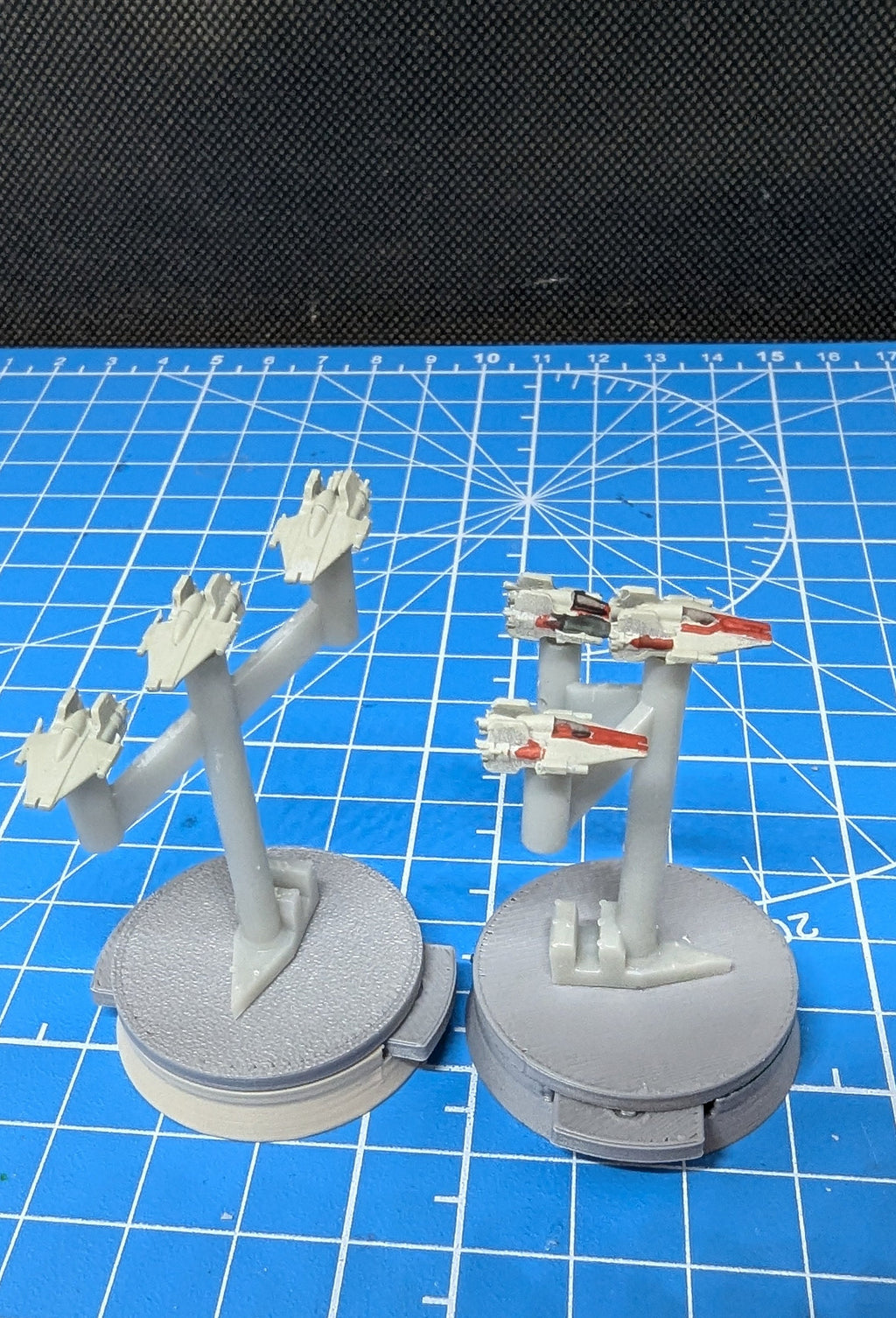 Rebel A-Wing starfighter Squadron (6) for Star Wars Armada scale games
