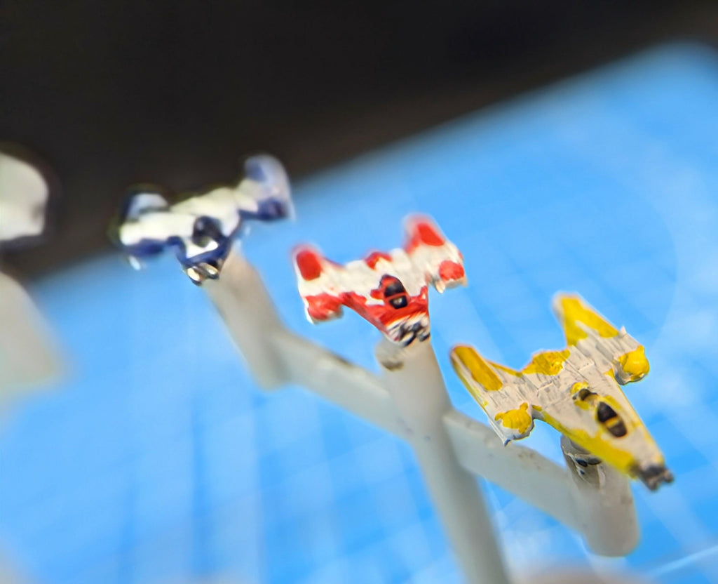 Republic Y-Wing starfighter Squadron (6) for Star Wars Armada or other miniatures games