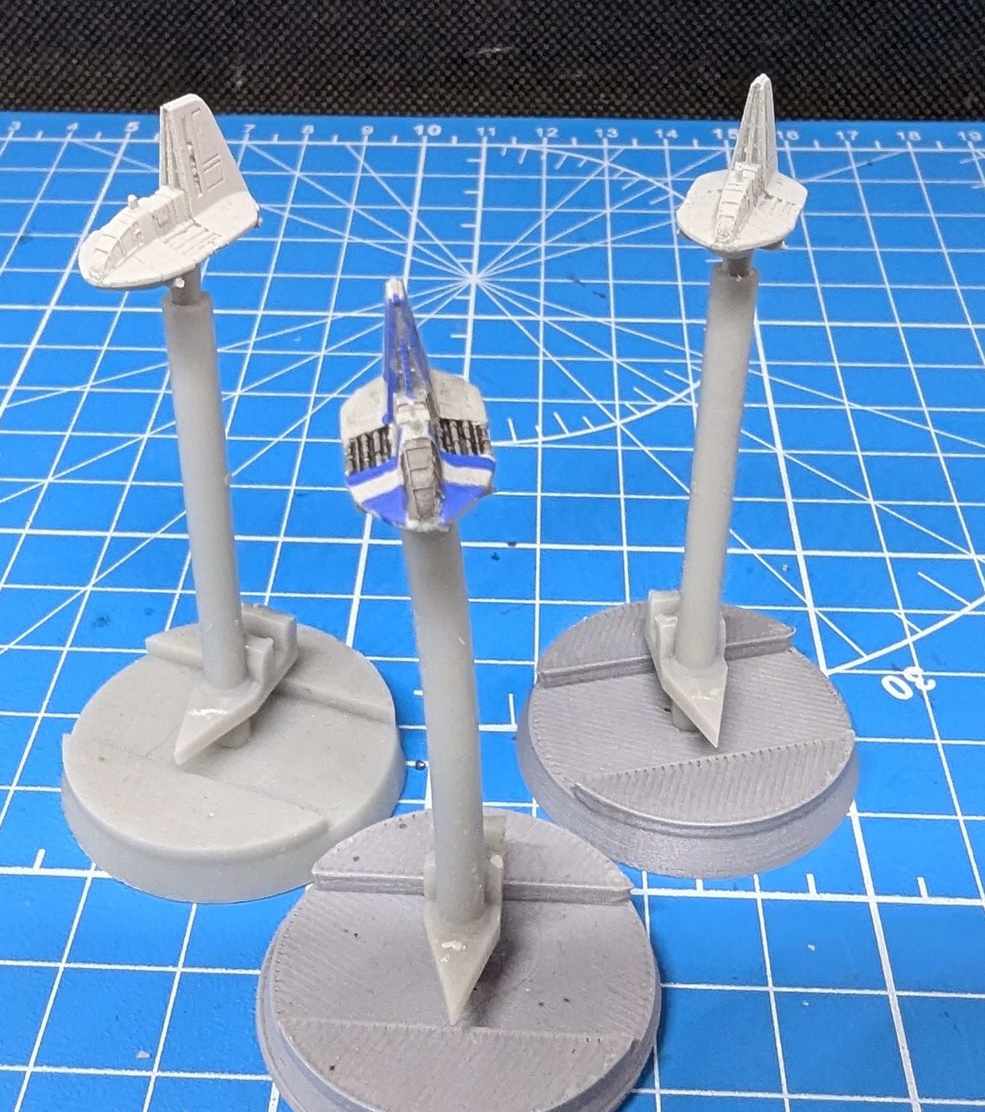 CIS Sheathipede Shuttle squadron (3 fighters) for Star Wars Armada