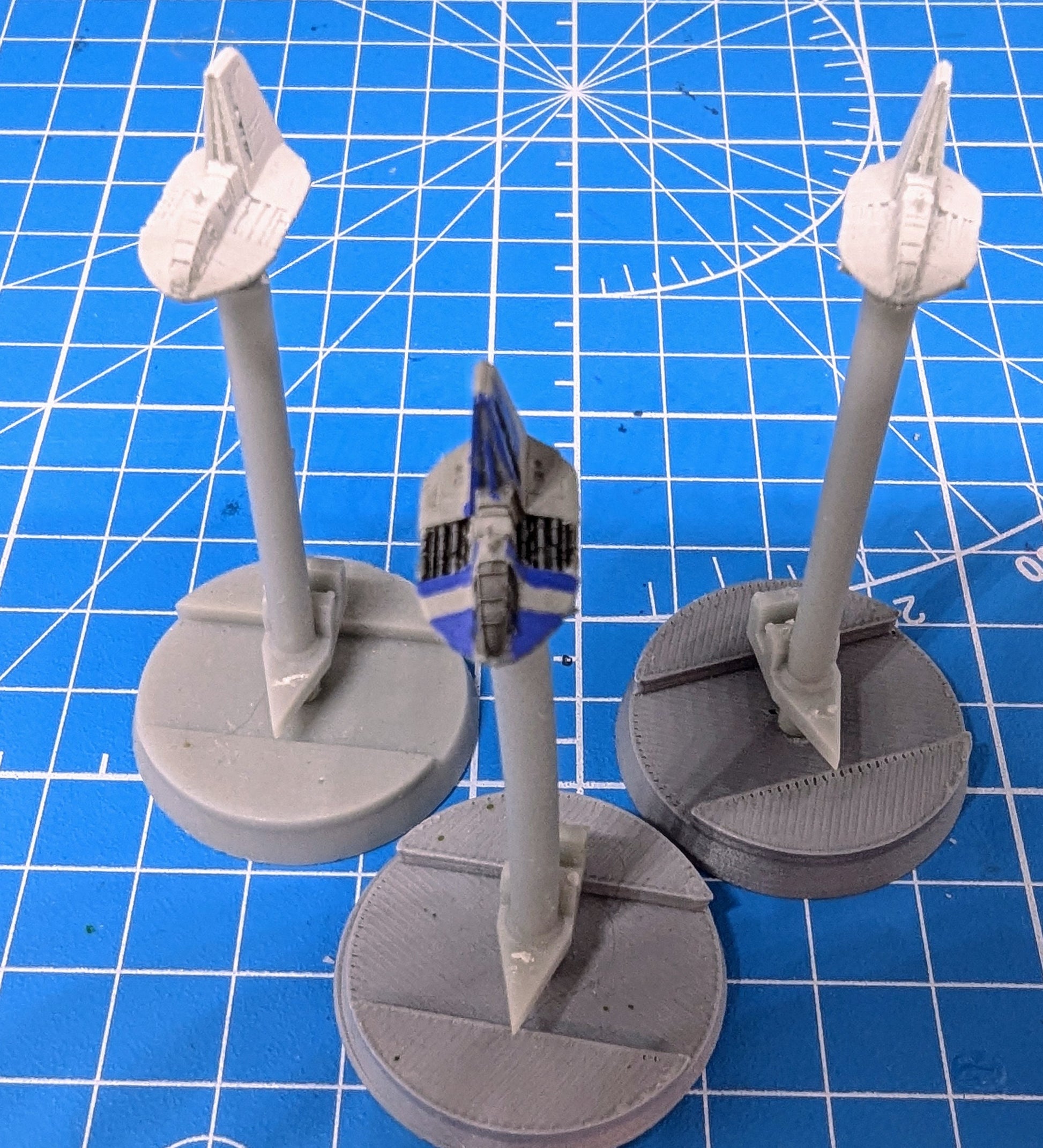 CIS Sheathipede Shuttle squadron (3 fighters) for Star Wars Armada