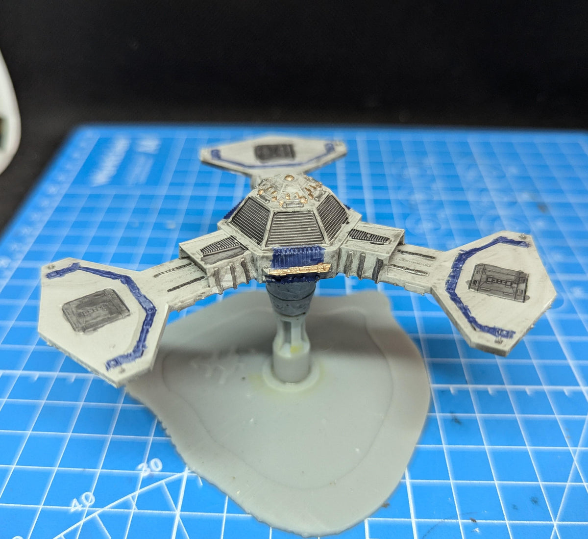 XQ-6 Platform Space Station for Star Wars Armada by Daniel