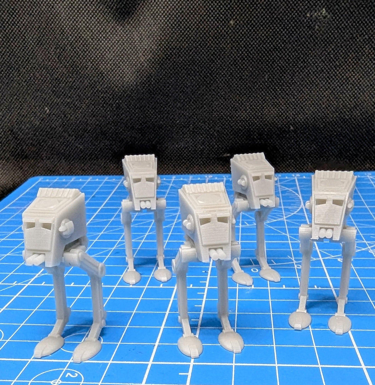 6mm Scale Imperial ATST All Terrain Scout Transport Platoon(5) for Full Spectrum Dominance