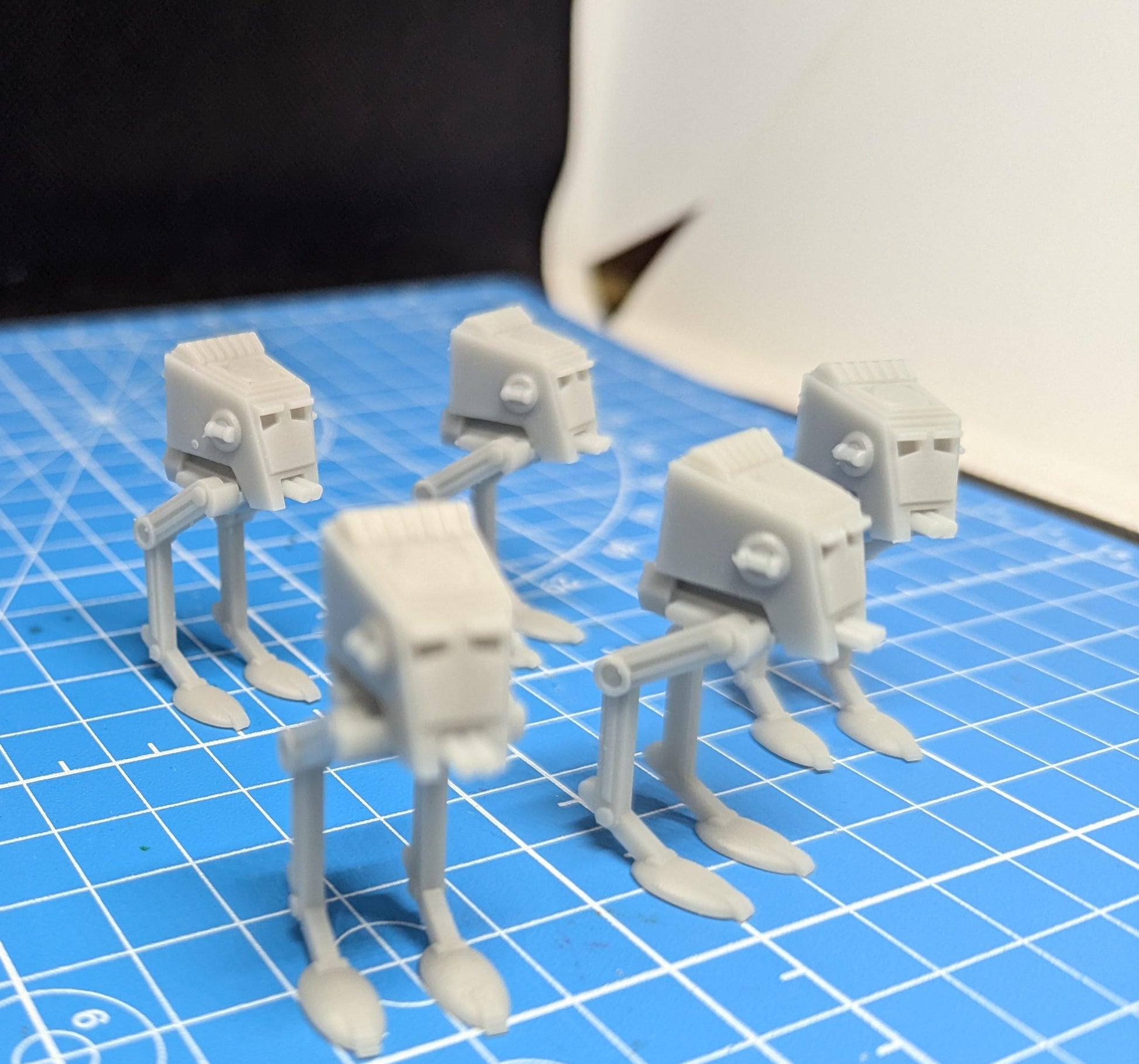 6mm Scale Imperial ATST All Terrain Scout Transport Platoon(5) for Full Spectrum Dominance