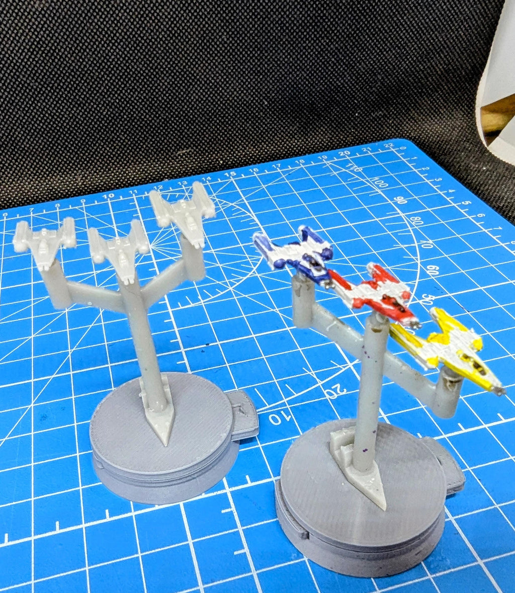Republic Y-Wing starfighter Squadron (6) for Star Wars Armada scale games