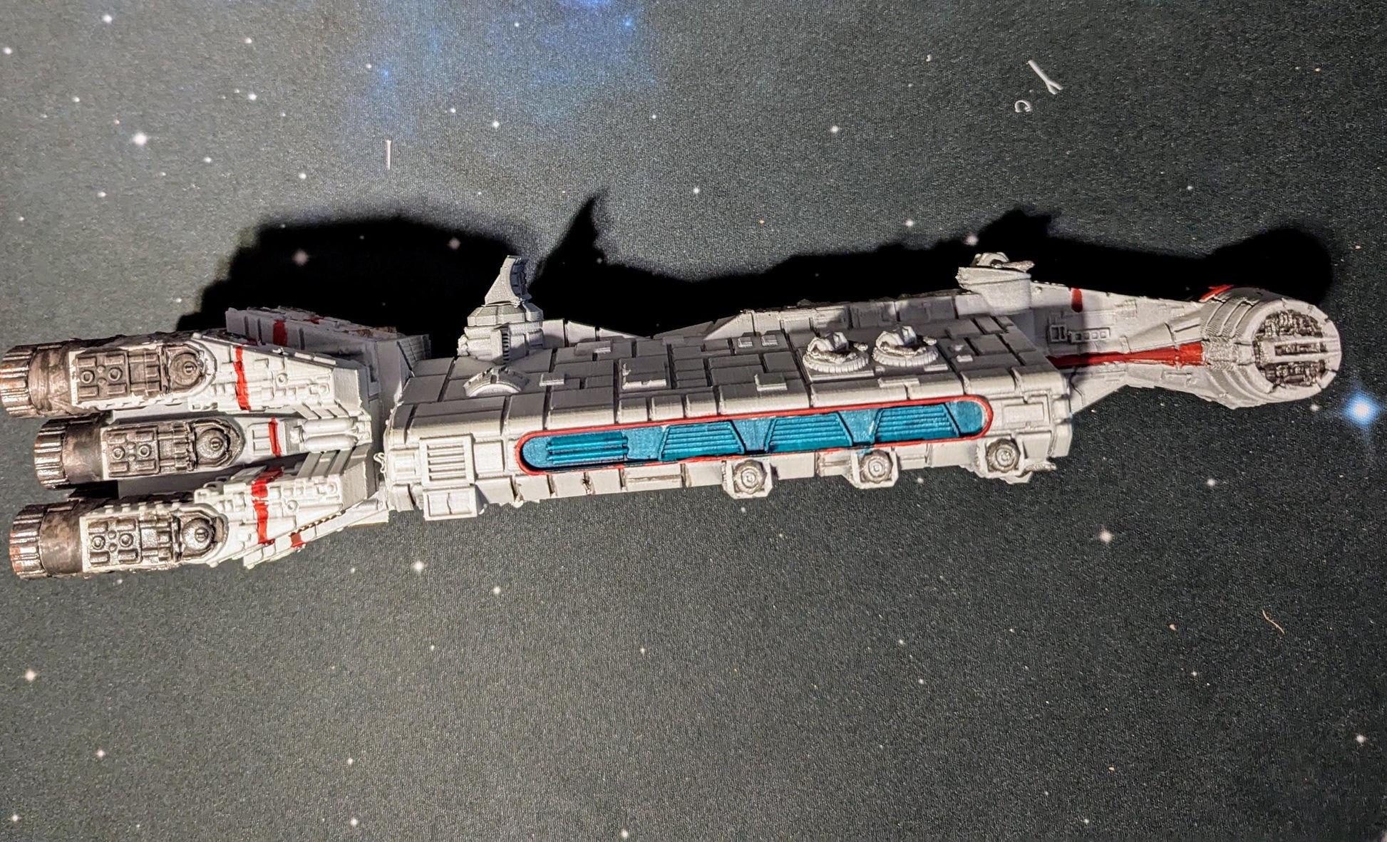 XW Xwing Epic scale CR-90 Farstar Modified Corvette 329mm