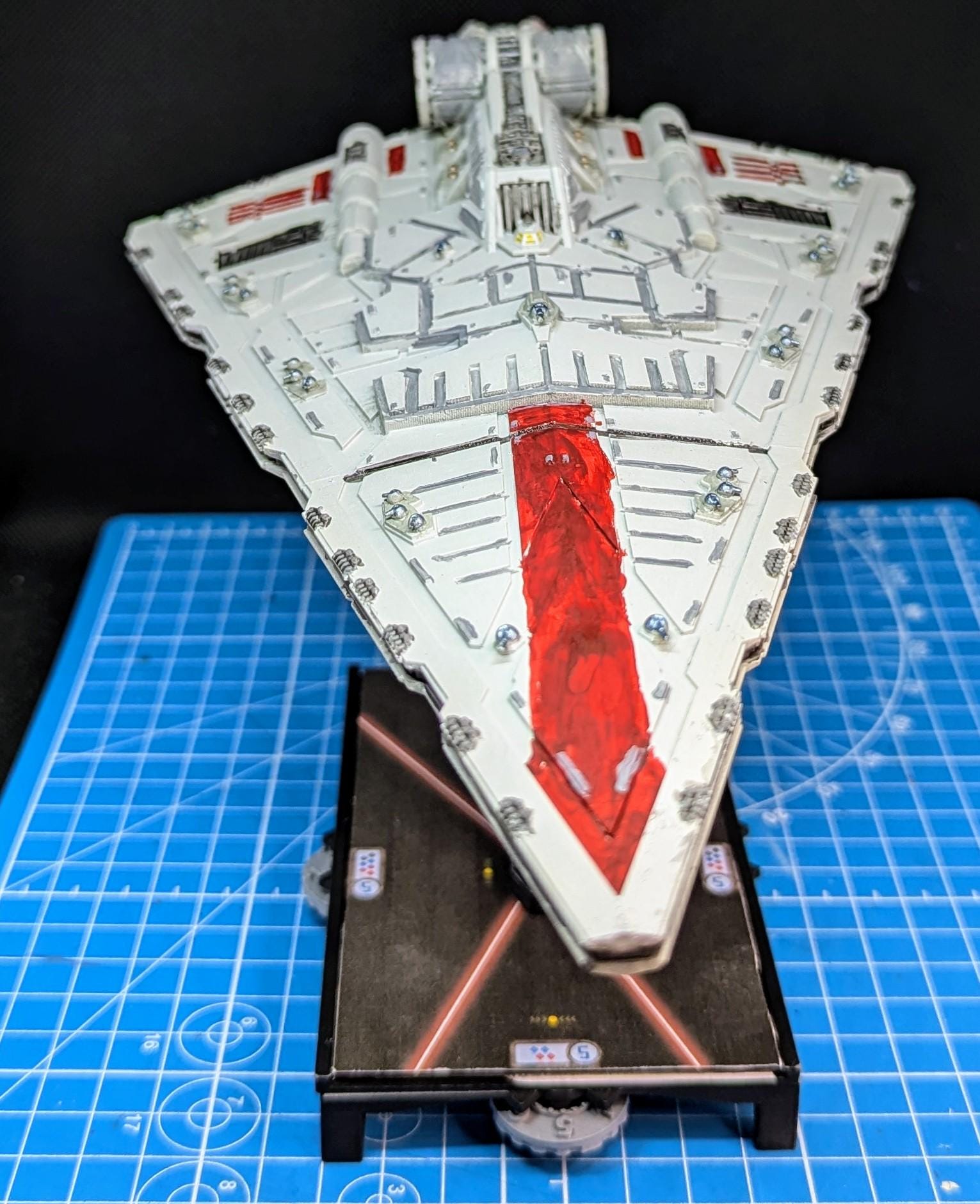 Republic Praetor mark 1 Battlecruiser for Star Wars Armada miniatures games