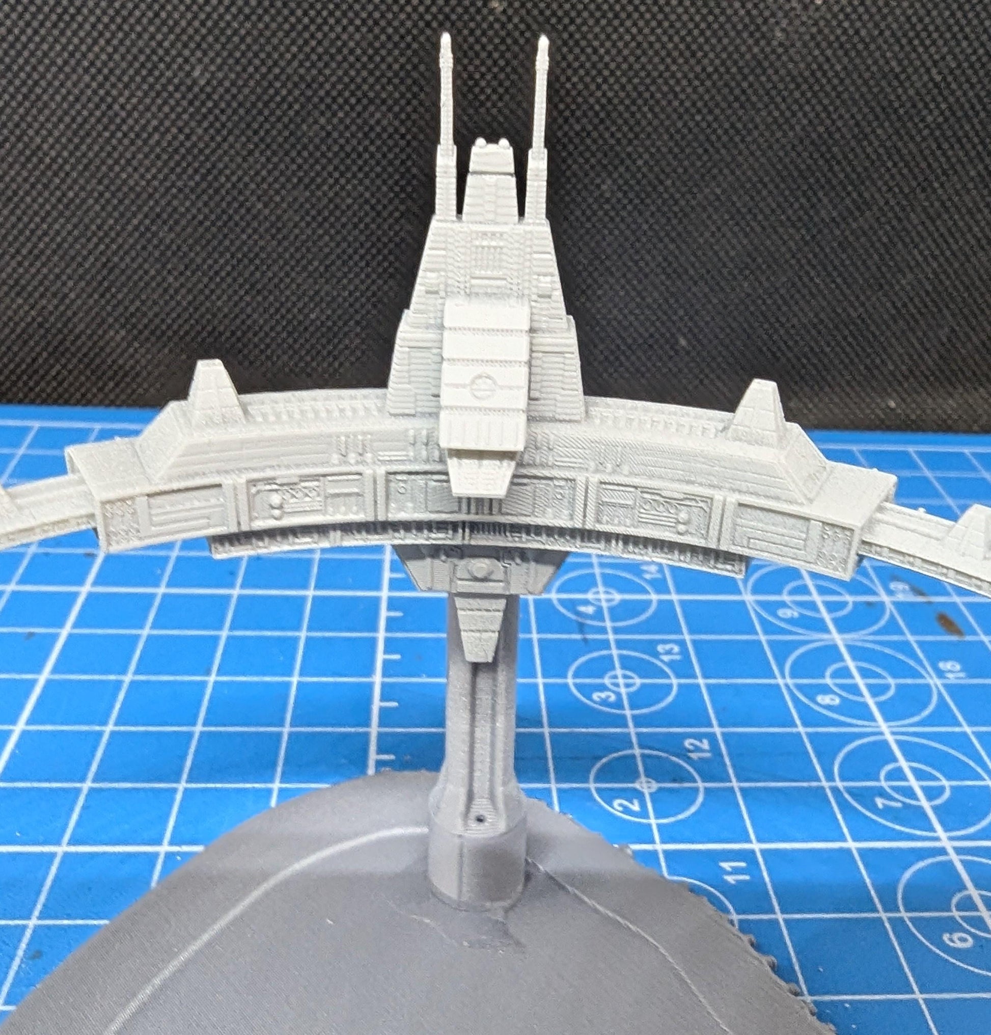 Rebel Azzameen Station for Star Wars Armada scale games 125mm