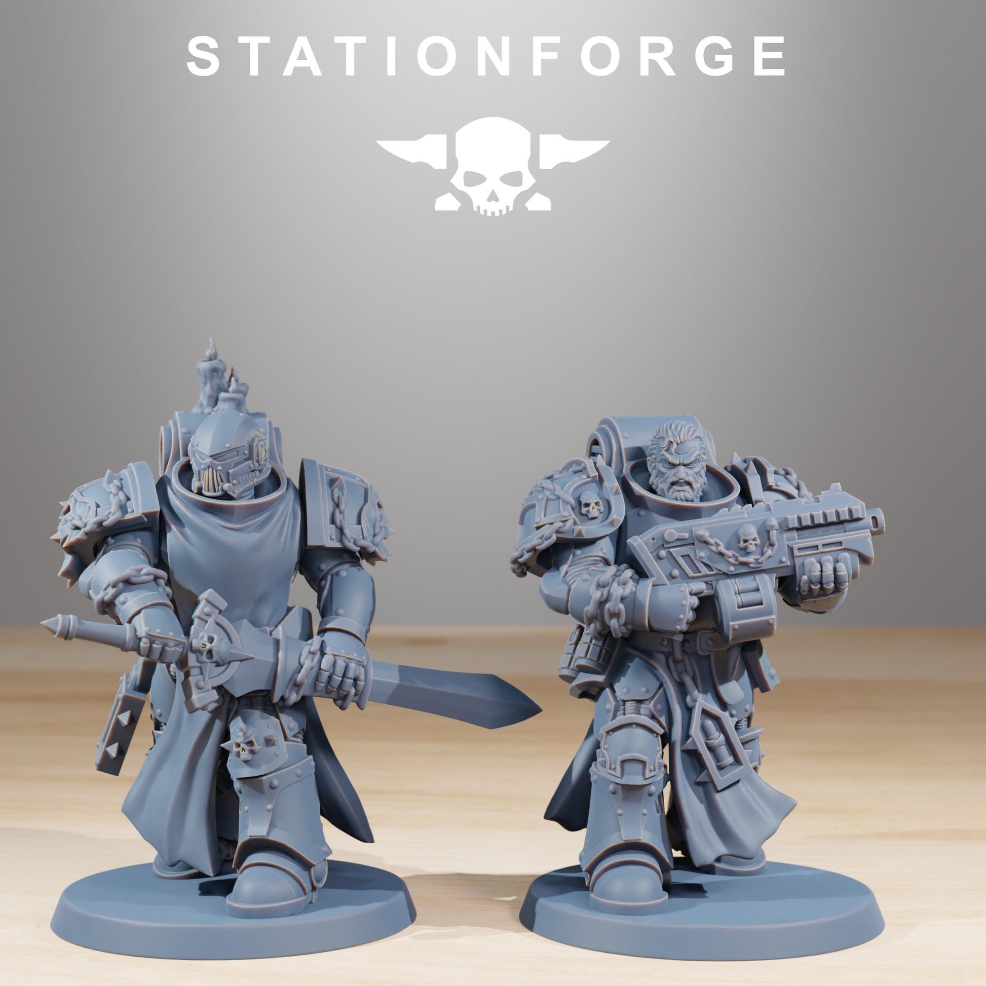 Socratis Crusaders pack from StationForge 32mm scale (10 Pack)