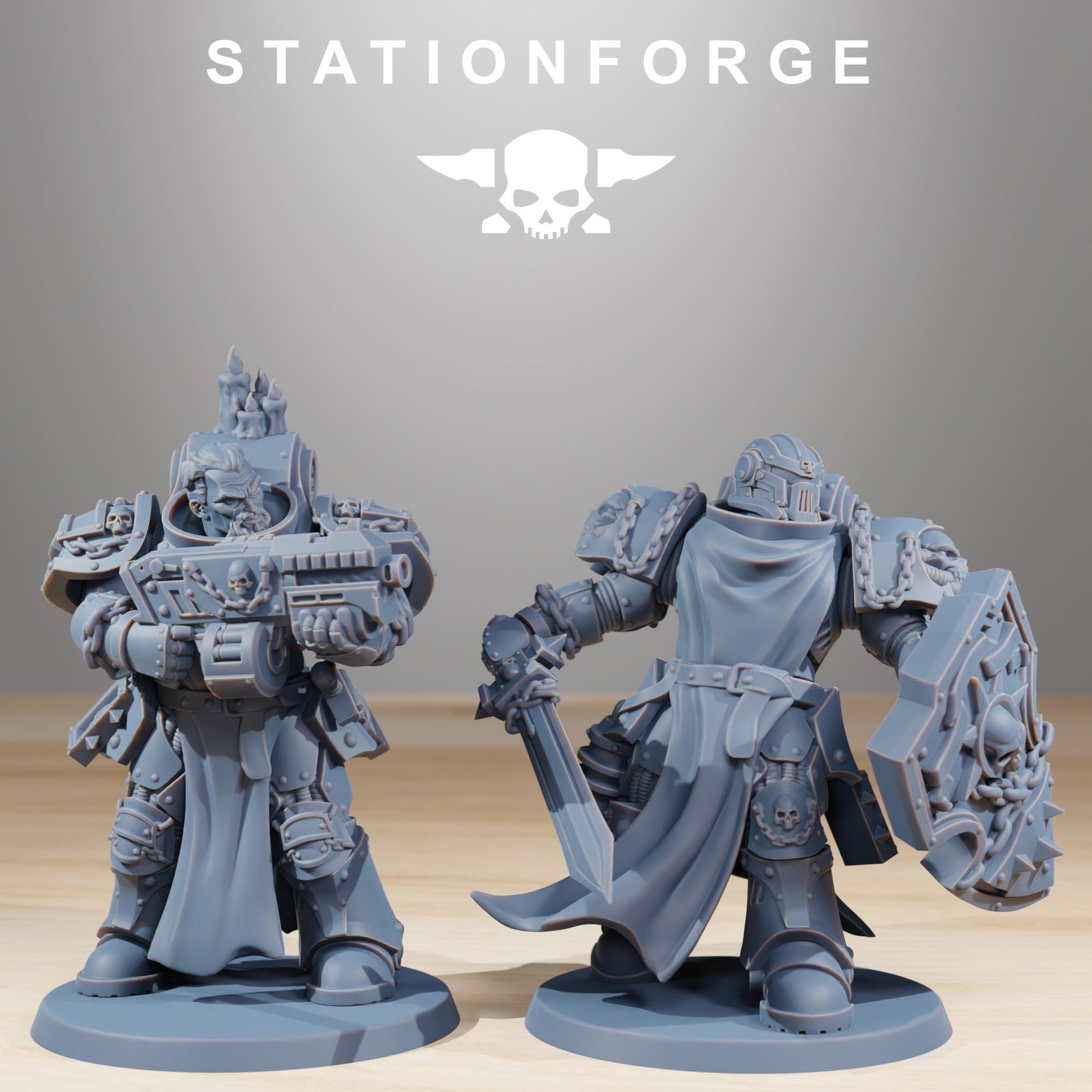 Socratis Crusaders pack from StationForge 32mm scale (10 Pack)