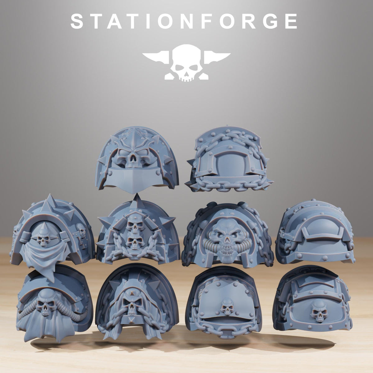 Socratis Crusaders pack from StationForge 32mm scale (10 Pack)