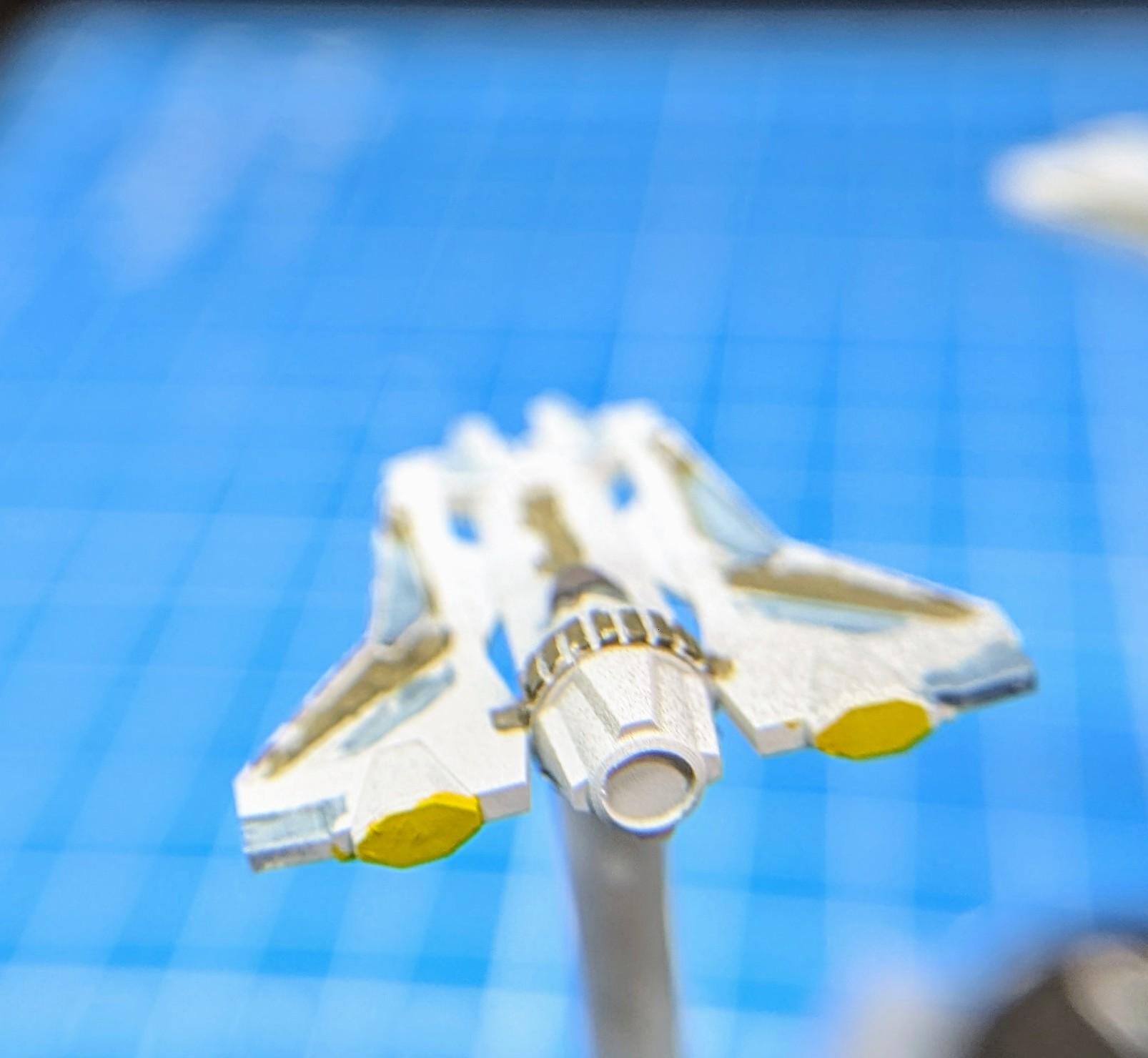 Mandalorian Gauntlet Kom'rk fighter Squadron (3) for Star wars armada