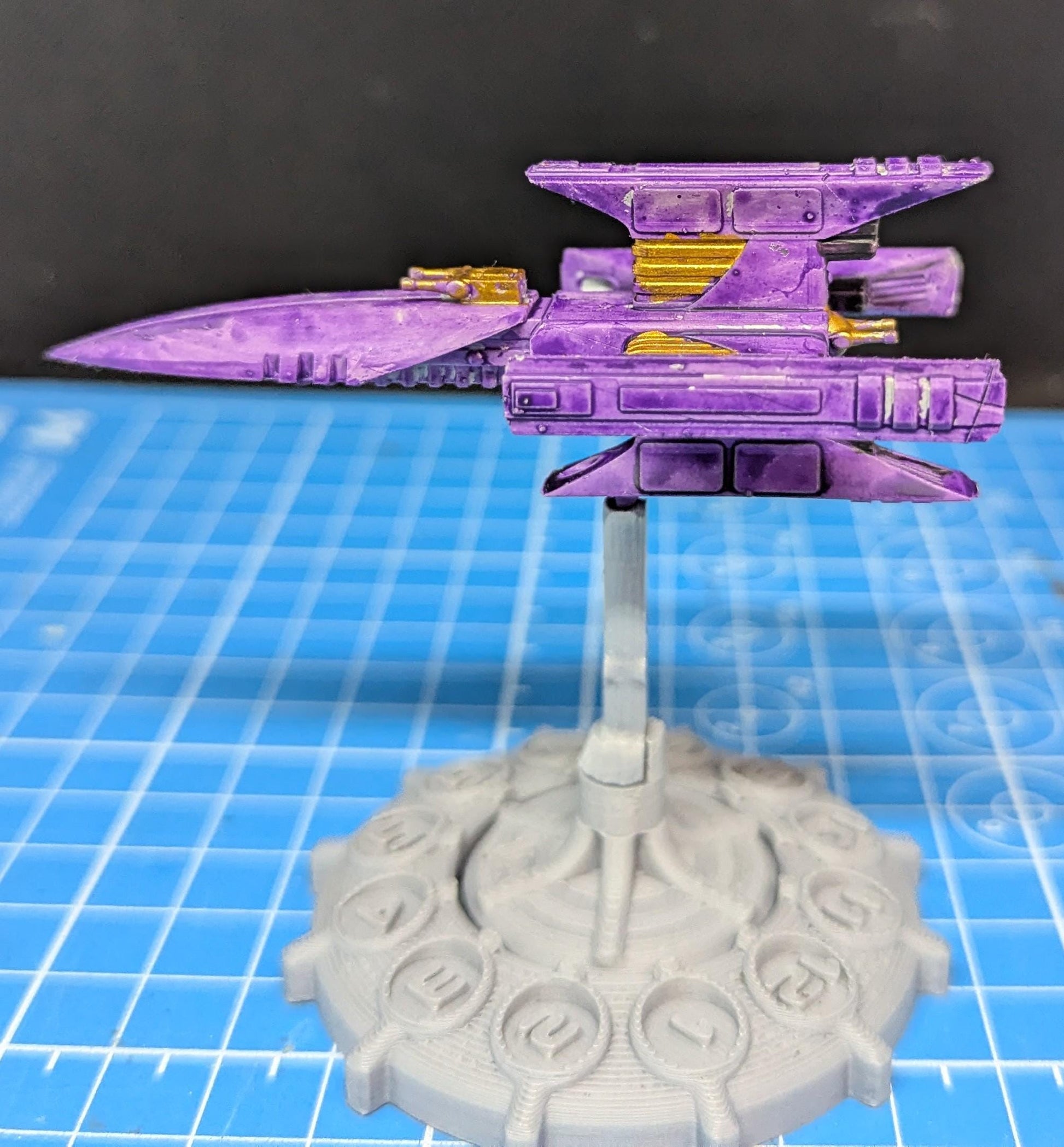 Centauri Kutai Gunship: Star Wars Armada Homebrew Miniature (84mm)