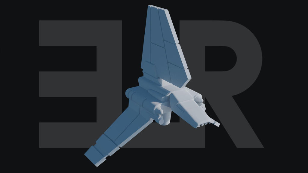 Imperial Lambda-Class Shuttle Irregular Squadron (3) for Star Wars Armada or other miniatures games