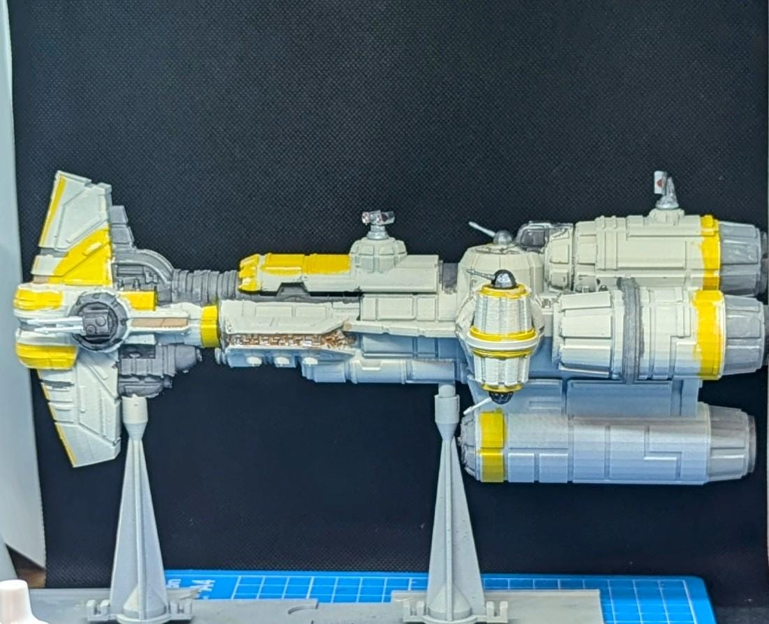 XW Xwing Epic scale Sphyrna-class Hammerhead Corvette for Star wars Xwing Miniatures game 268mm