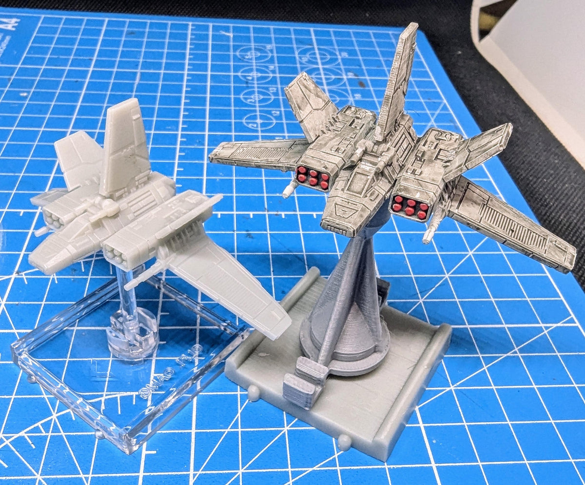 XW scale Alpha-Class XG-1 StarWing Assault Starfighter for Star wars Xwing games 1/270