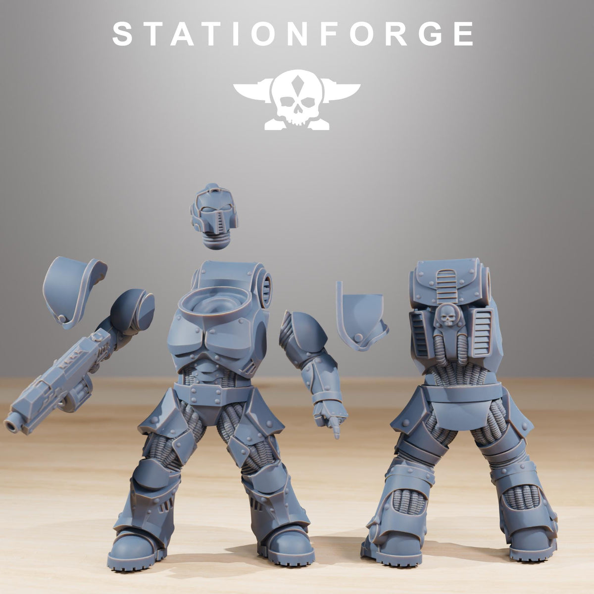 Socratis Legion Infantry pack from StationForge 32mm scale (10 Pack)