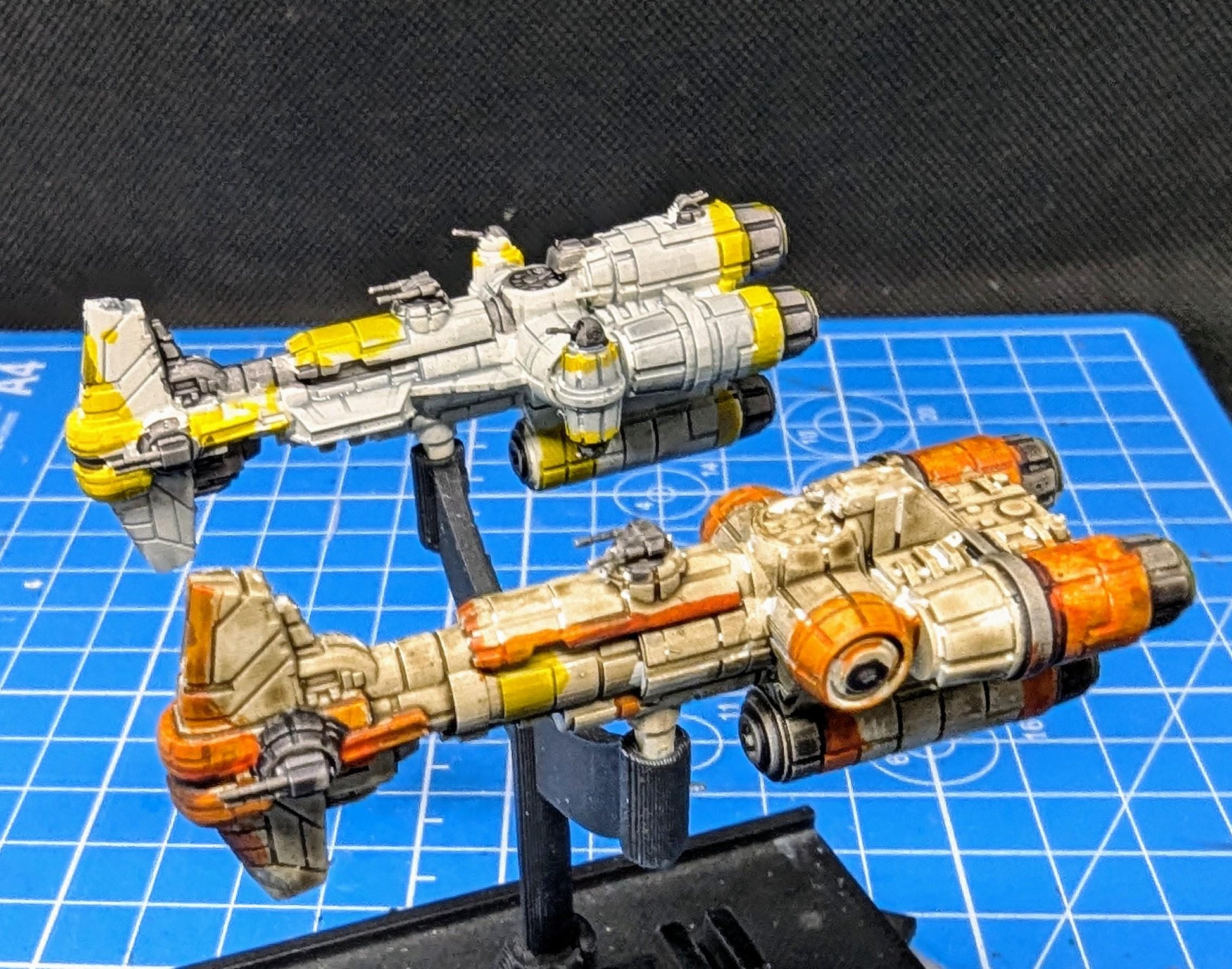 Rebel Sphyrna-Class Hammerhead Corvette for Star Wars Armada or miniatures games 54mm