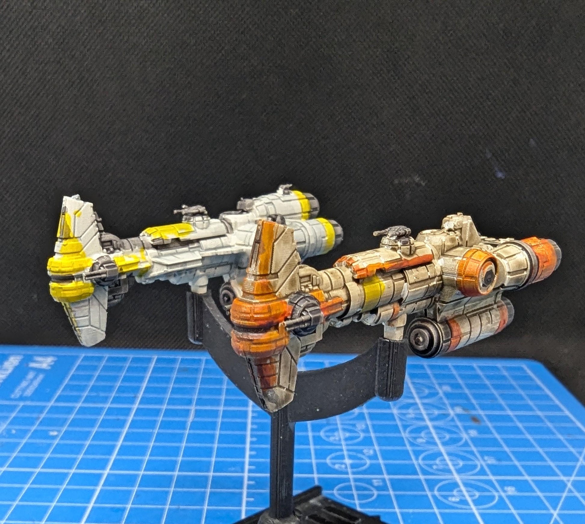 Rebel Sphyrna-Class Hammerhead Corvette for Star Wars Armada or miniatures games 54mm