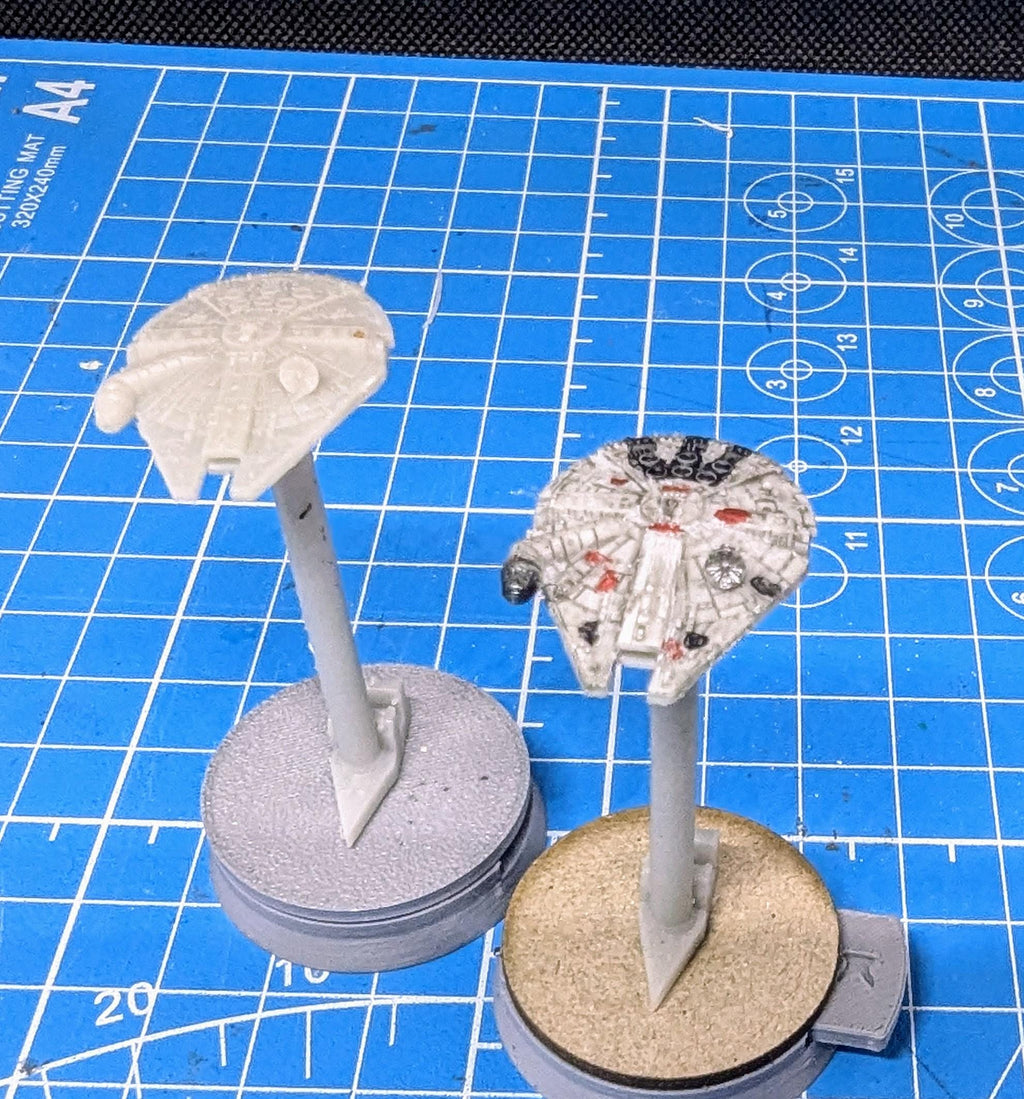 Rogue YT-1300 light Freighter Irregular Starfighter pack(3) for Star wars armada scale games