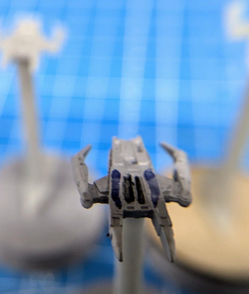 Bounty Hunter IG-88's Aggressor Assault fighter Irregular Starfighter pack(3) for Star wars armada or other miniatures games