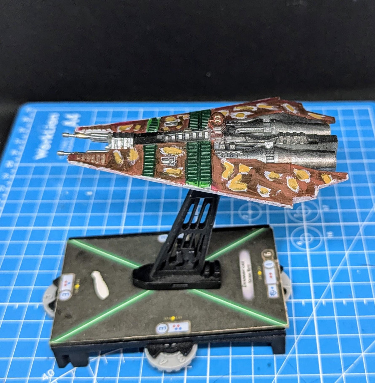Babylon 5 Narn T'Rakk Frigate, for Star Wars Armada scale games (110mm)