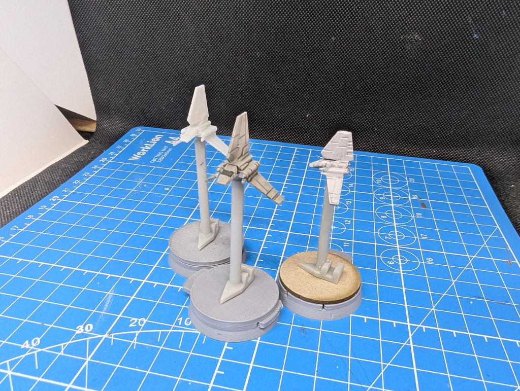 Imperial Lambda-Class Shuttle Irregular Squadron (3) for Star Wars Armada or other miniatures games