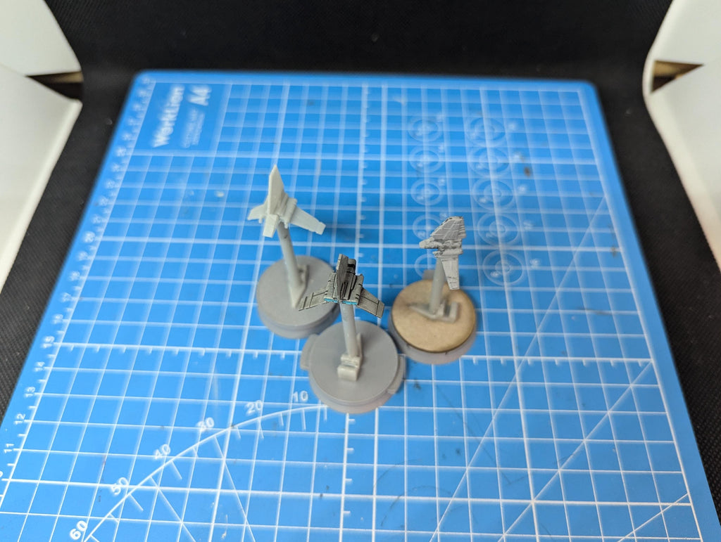 Imperial Lambda-Class Shuttle Irregular Squadron (3) for Star Wars Armada or other miniatures games
