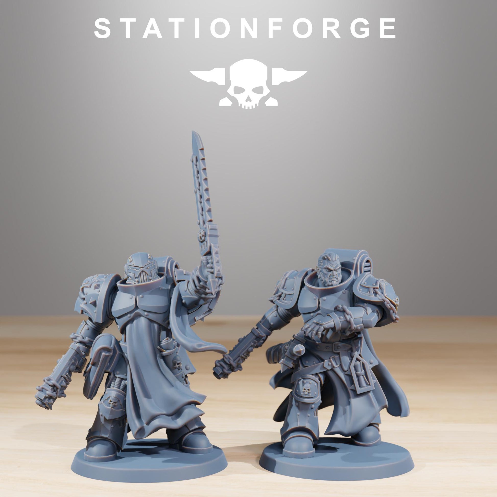 Socratis Crusaders pack from StationForge 32mm scale (10 Pack)