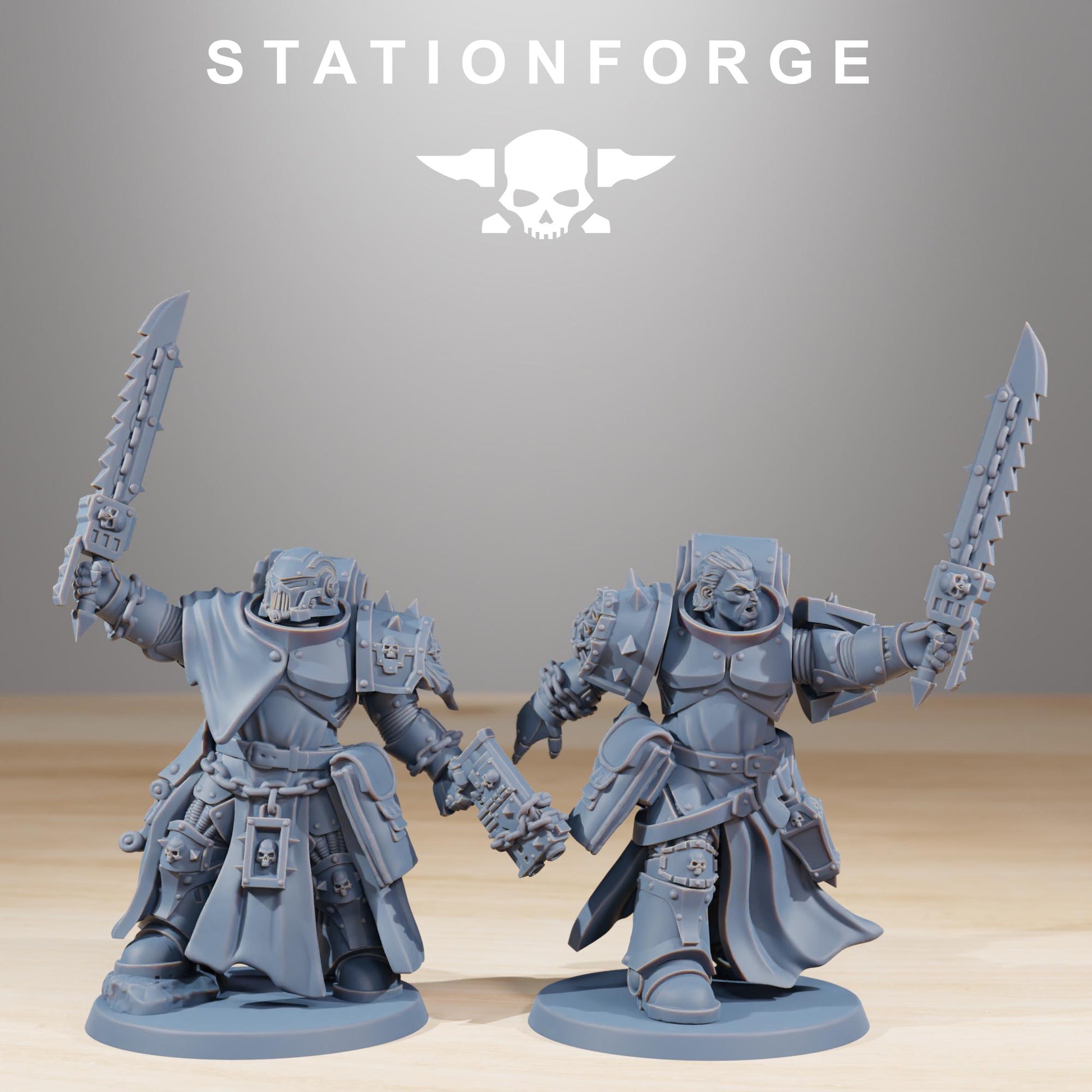 Socratis Crusaders pack from StationForge 32mm scale (10 Pack)