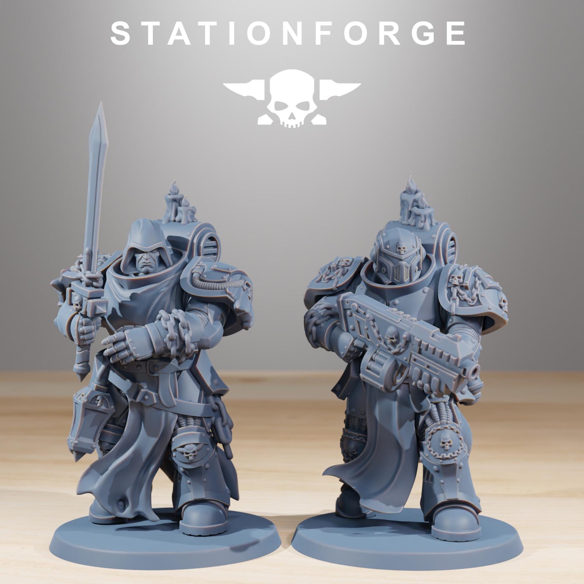 Socratis Crusaders pack from StationForge 32mm scale (10 Pack)