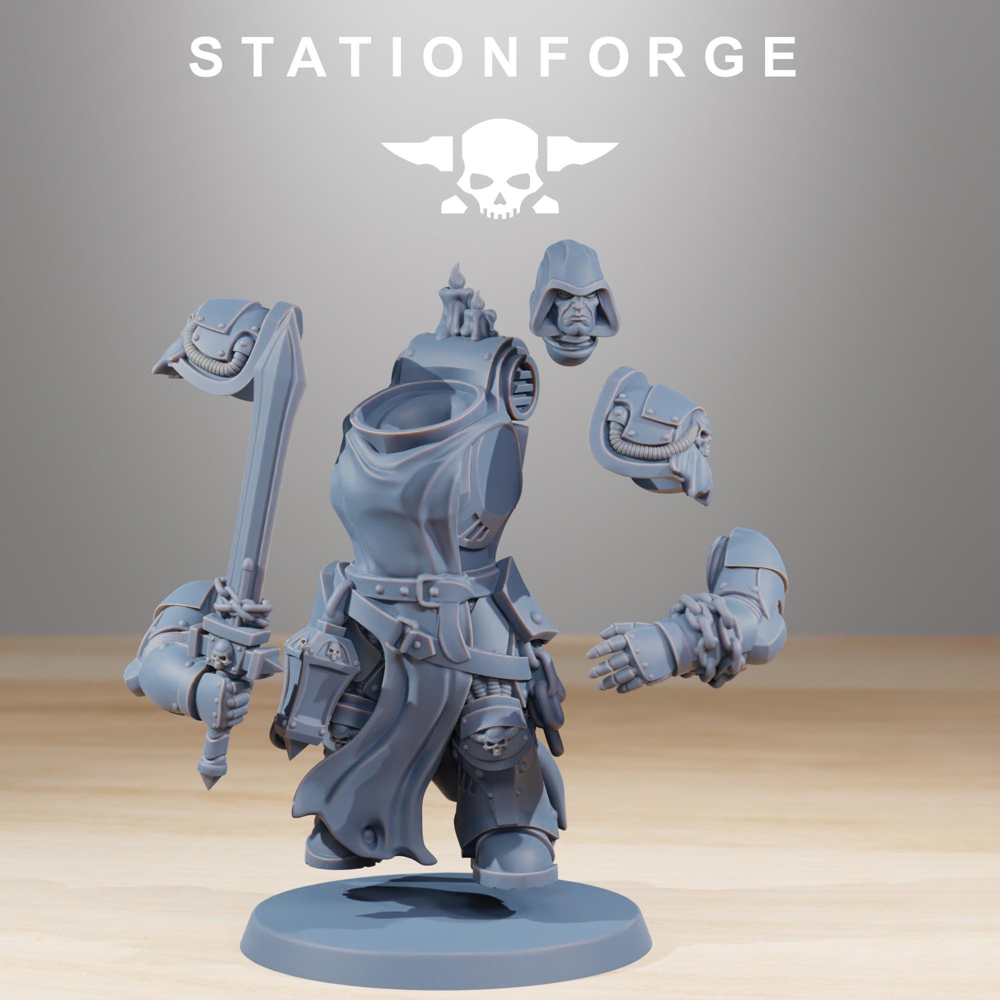 Socratis Crusaders pack from StationForge 32mm scale (10 Pack)