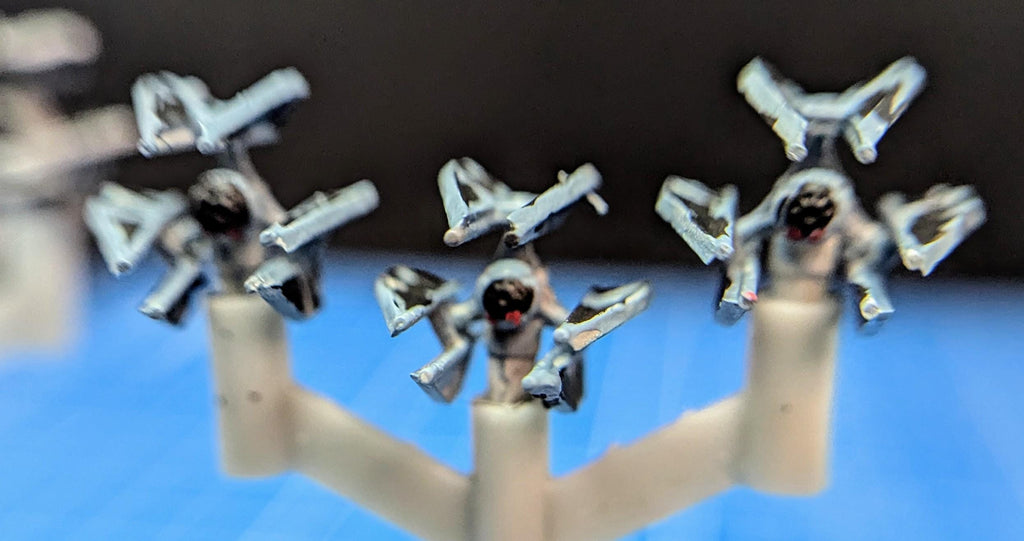 Imperial Tie-Defender Multi-Role Starfighter Squadron (6) for Star Wars Armada or other miniatures games