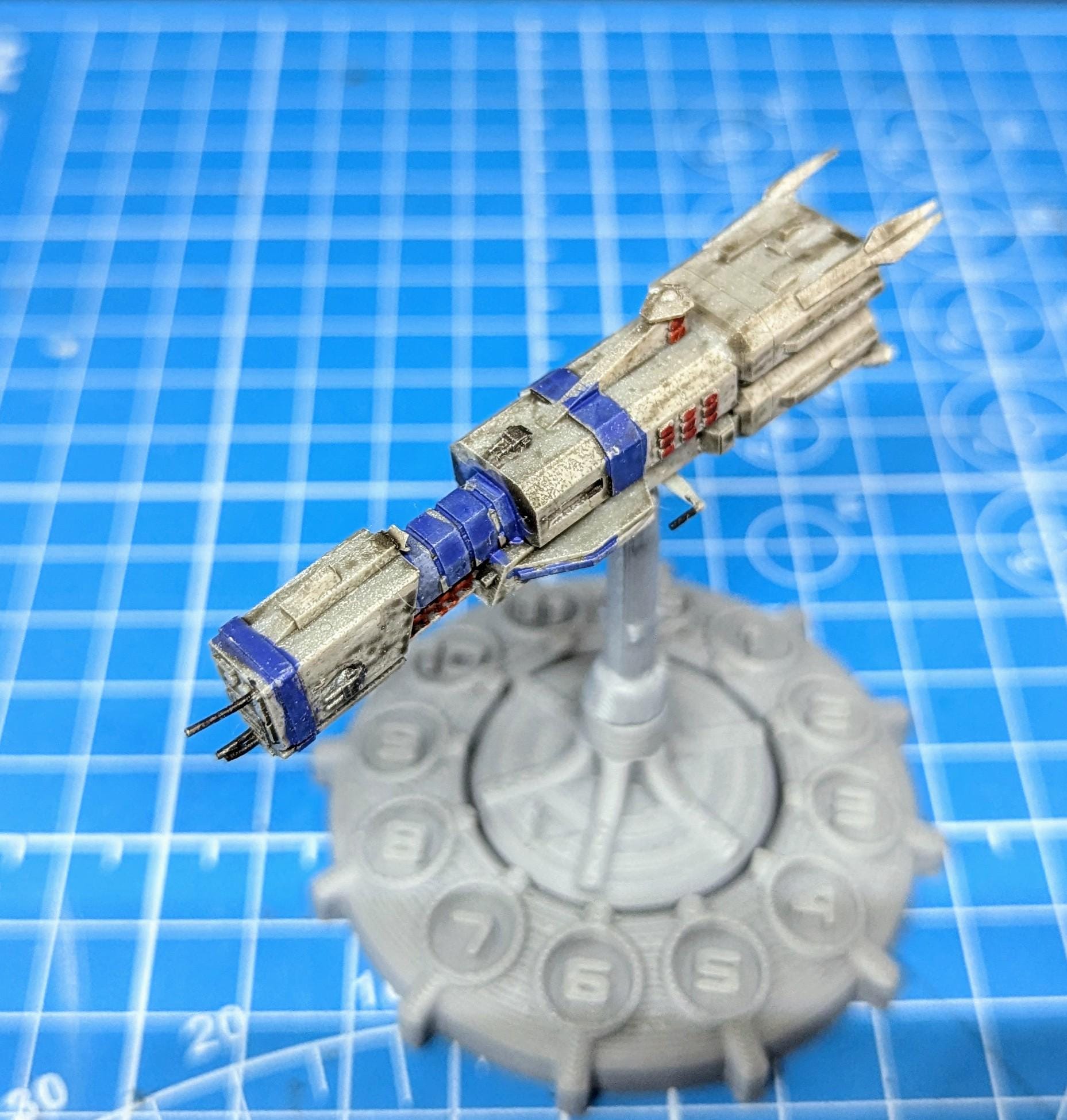 Earthforce Oracle Scout Frigate for miniatures games