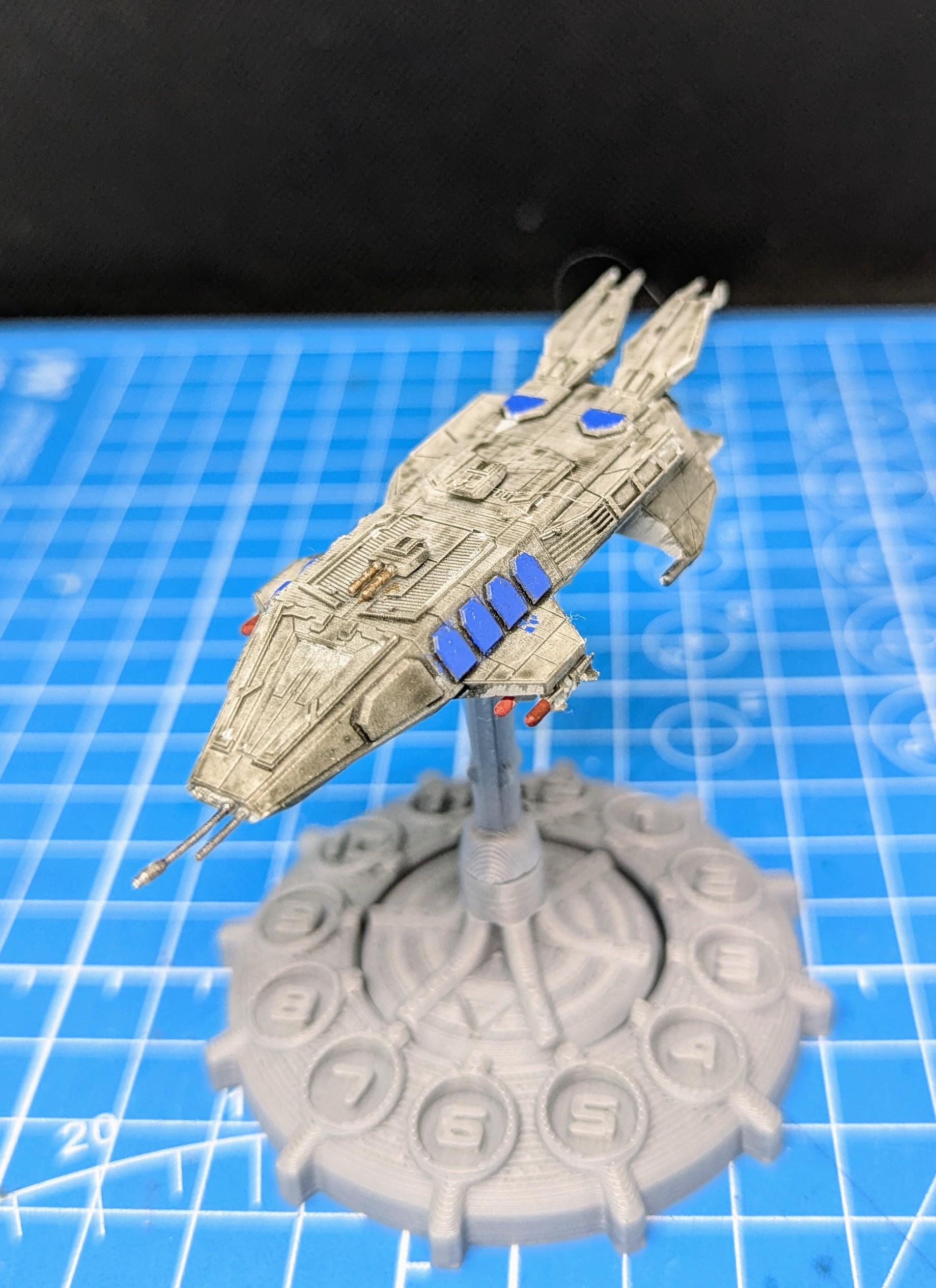 Babylon 5 Earthforce Hermes-class Transport for miniatures games 79mm