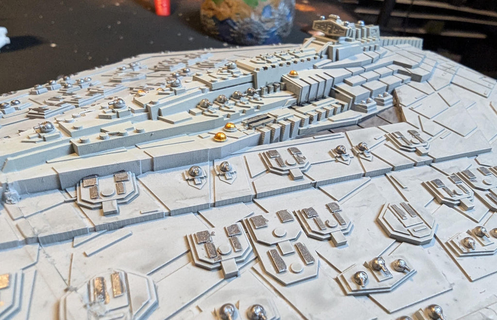 Imperial Mandator III Star Dreadnought for Star Wars Armada 350mm