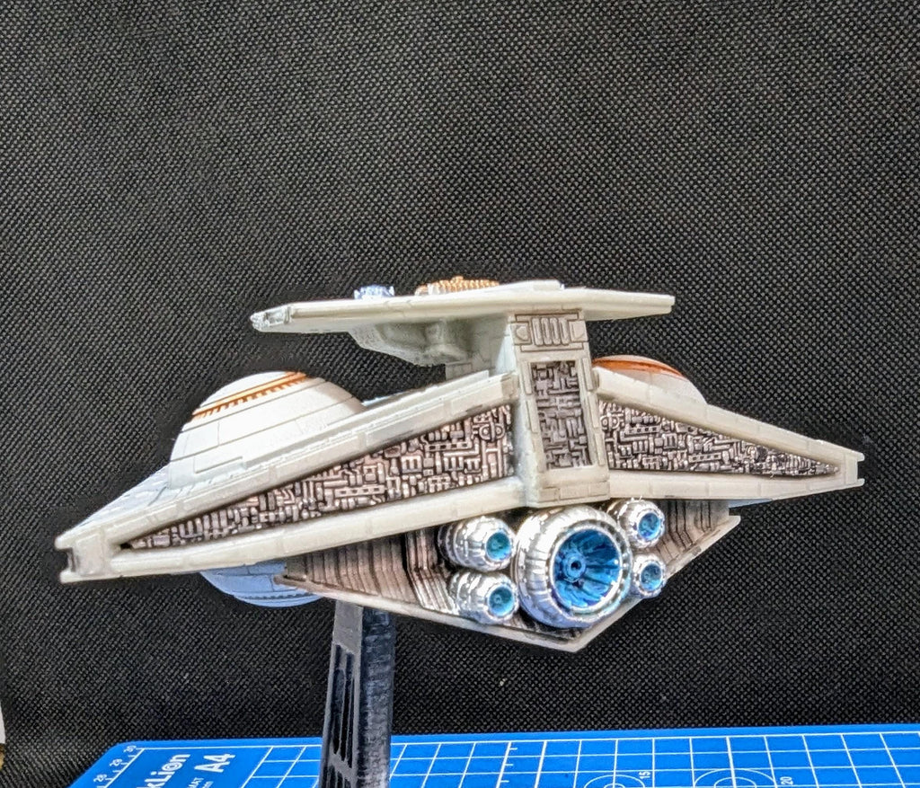 Imperial Interdictor Cruiser for Star wars Armada and other miniatures games 160mm